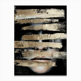 'The Face' 9 Canvas Print