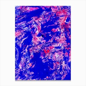 Hand painted abstract painting. Canvas Print