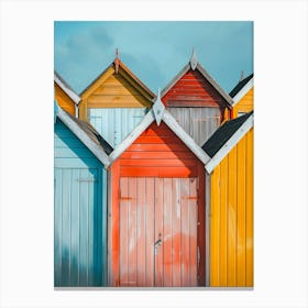 Beach Huts 7 Canvas Print