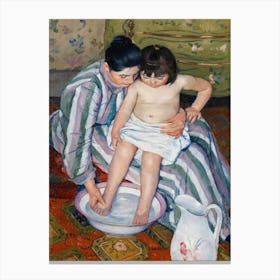 The Child’S Bath (1893), Mary Cassatt Canvas Print