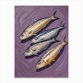 Sardines Canvas Print