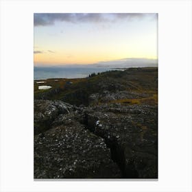Calming Coast Canvas Print