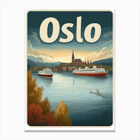 Aihrgdesign A Mid Century Modern Travel Poster For Oslo 1 Leinwandbilder