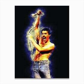 Spirit Freddie Mercury Canvas Print