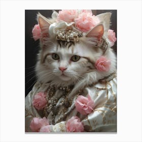 Cat In Costume 2 Canvas Print