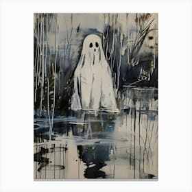 Ghost In The Water 2 Canvas Print