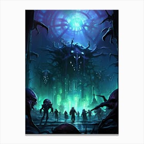 City Of Demons Canvas Print