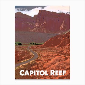 Capitol Reef, National Park, Nature, USA, Wall Print, Canvas Print