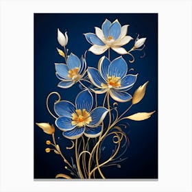 Lotus Flowers 1 Canvas Print