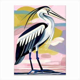 Blue Heron 9 Canvas Print