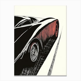 Fast Car Canvas Print