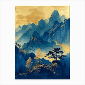 Chinese Mountains 22 Canvas Print