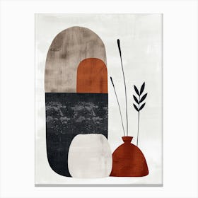 Tawau Stone Park Bauhaus Minimalist Canvas Print