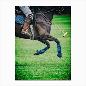 High In The Saddle Canvas Print