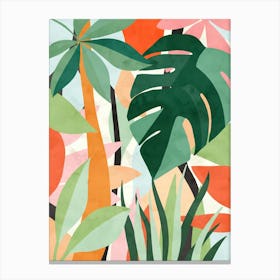 Tropical Jungle 1 Canvas Print