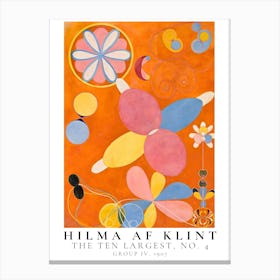 Hilma Af Klint Tempest Vol 4 Canvas Print