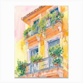 Marbella Europe Travel Architecture 4 Canvas Print