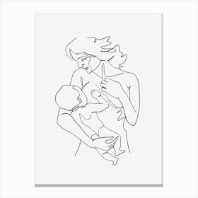 Mother And Child Mothers day Canvas Print