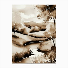 Landscape Painting 238 Canvas Print