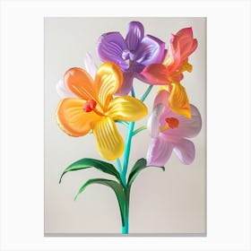 Dreamy Inflatable Flowers Orchid 1 Canvas Print