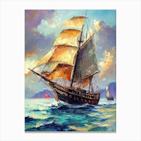 Sailing Ship Canvas Print