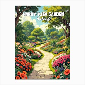 Harry P.lus Garden Orlando 1 Canvas Print