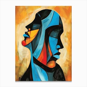 Abstract Portrait Of A Woman 79 Canvas Print