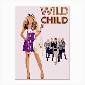 Wild Child Print | Wild Child Movie Print Canvas Print