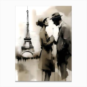 Parisian Life (1) Canvas Print