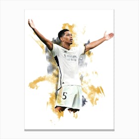 Jude Bellingham Real Madrid Player Canvas Print