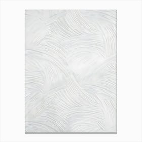 White Waves Canvas Print