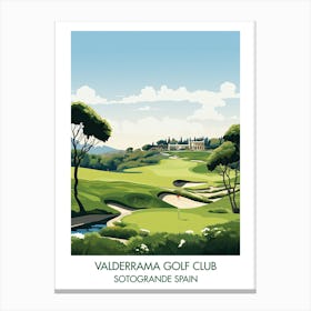 Valderrama Golf Club   Sotogrande Spain 1 Canvas Print