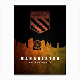 United Of Manchester Canvas Print