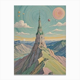 Castle In The Sky Canvas Print