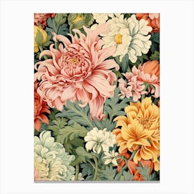 Chrysanthemums 8 Canvas Print