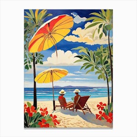 Hawaiian Beach Canvas Print