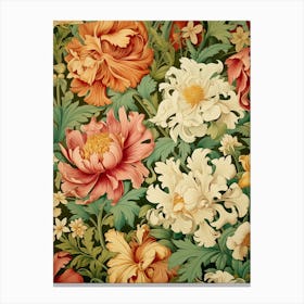 Floral Wallpaper 41 Canvas Print