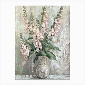 A World Of Flowers Foxglove 2 Painting Canvas Print