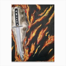 Chandler Ninja Canvas Print