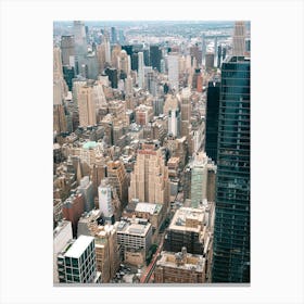 New York City From Above Canvas Print