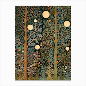 William Morris Print Tree Of Life 2 Canvas Print