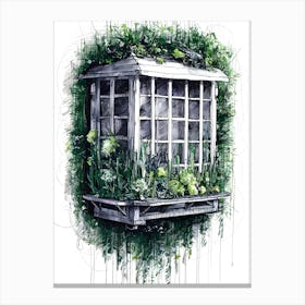 Window Box Canvas Print