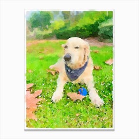 Golden Retriever Canvas Print