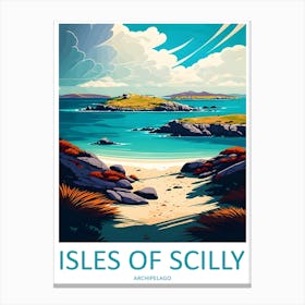 Archipelago Isles Of Scilly Travel 1 Canvas Print