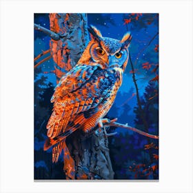 Great Horned Owl 1 Canvas Print