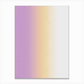 Purple And Yellow Gradient Canvas Print