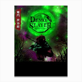 Tanjiro Kamado Demon Slayer 3 Canvas Print
