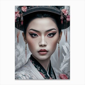 Asian Beauty 11 Canvas Print