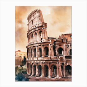 Colossion Canvas Print