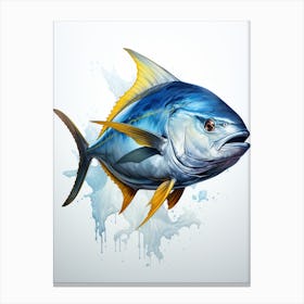 Blue Tuna Canvas Print